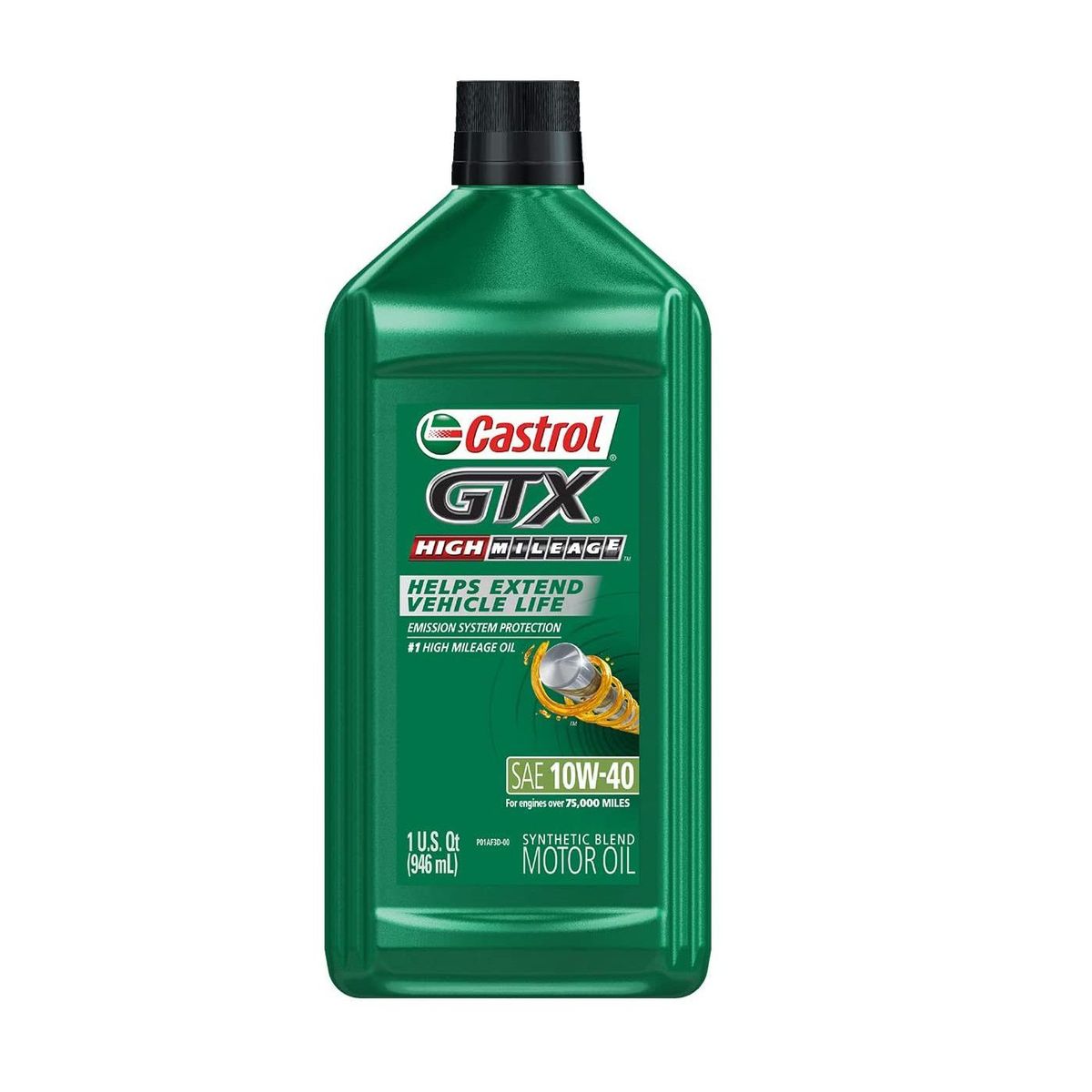 CASTROL - Castrol GTX High Mileage 10W-40 - 946ml