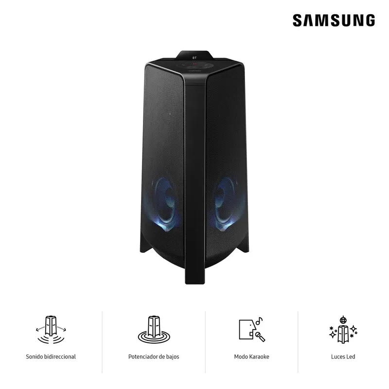 SAMSUNG - Equipo de sonido TORRE SAMSUNG Bluetooth 500W MX-T50