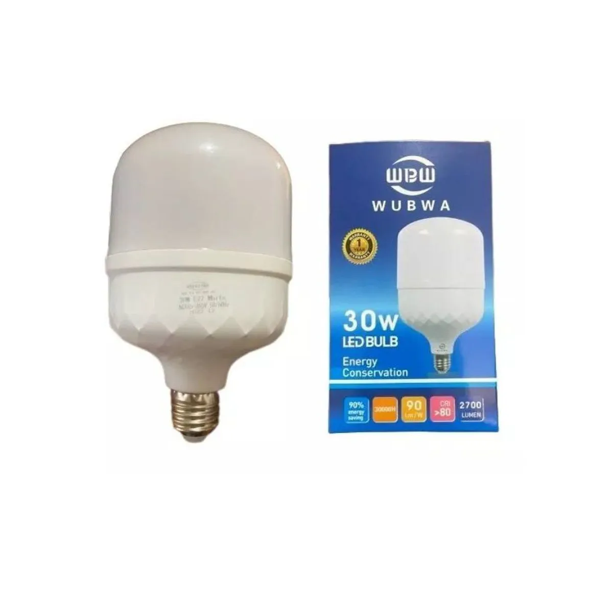 GENERICO - Bombilla led de 30W High Power - Luz blanca