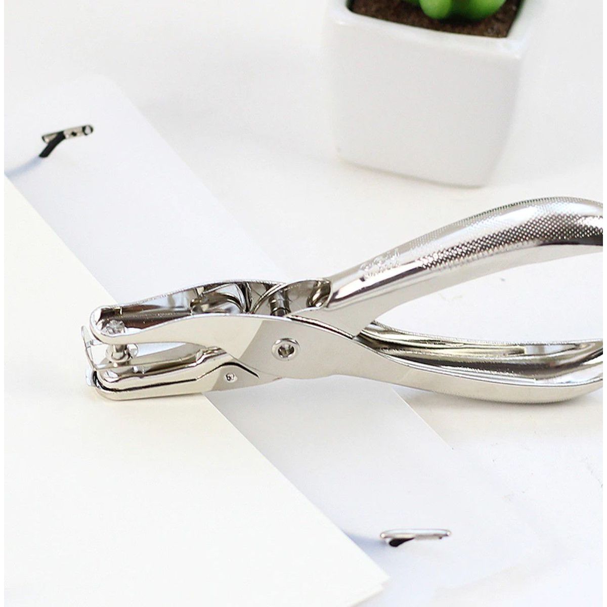 GENERICO - Perforador De Papel, Tarjetas 6mm 1 Hueco