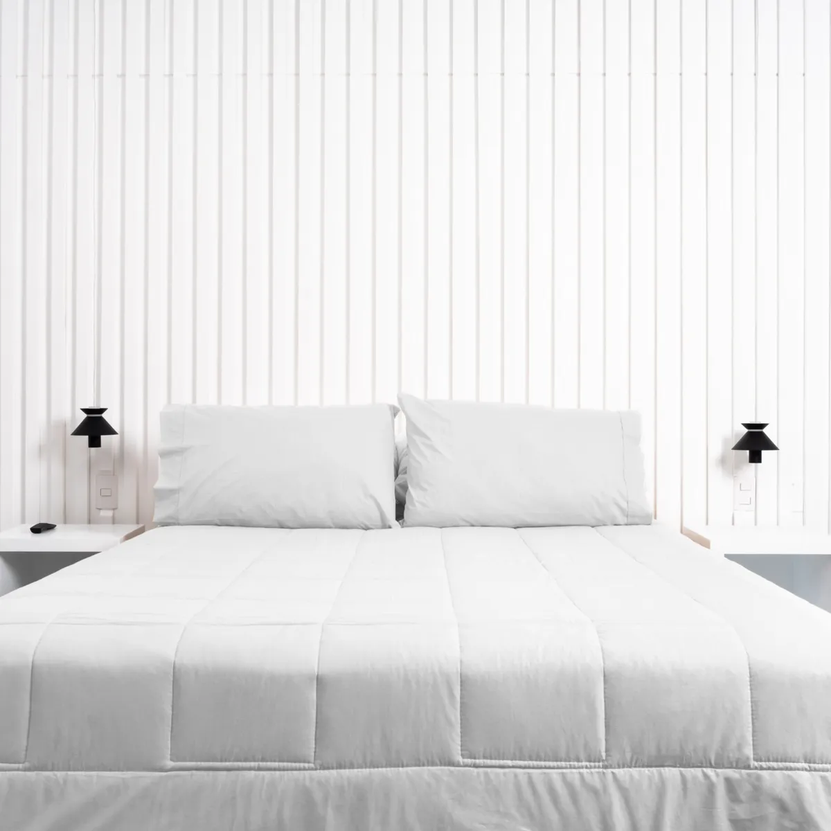 COBITEX HOME - Plumón blanco hipoalergénico Queen 500 hilos cobitex 100% algodón