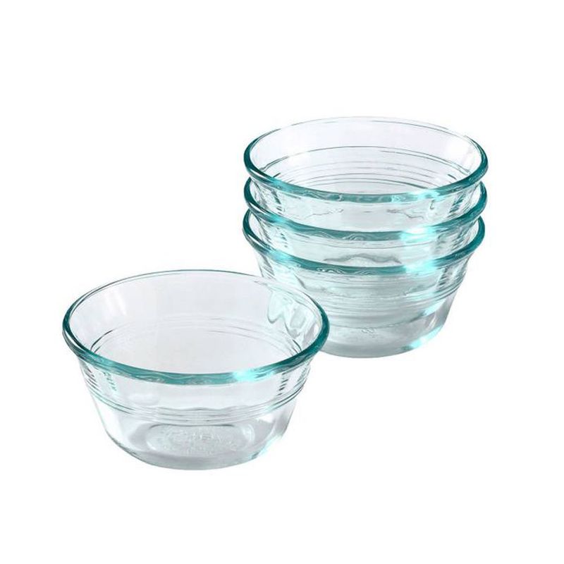 PYREX - Dulcera Gelatinero Pyrex x4Piezas de 6 Onzas - 21001