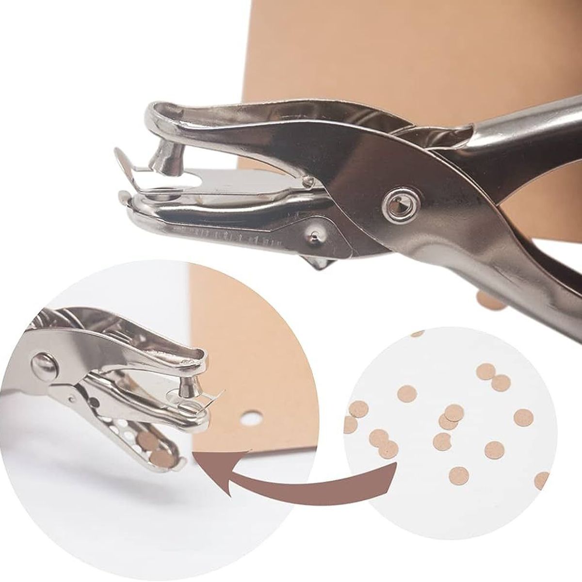 GENERICO - Perforador De 1 Hueco de 6mm