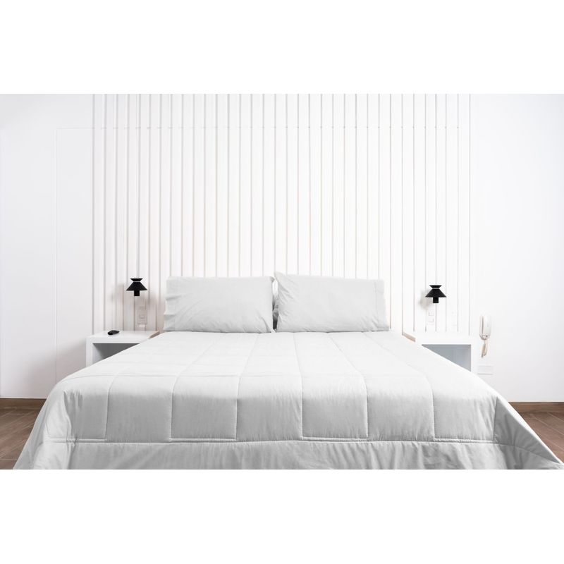 COBITEX HOME - Plumón blanco hipoalergénico 1plz 200 hilos cobitex 100% algodón