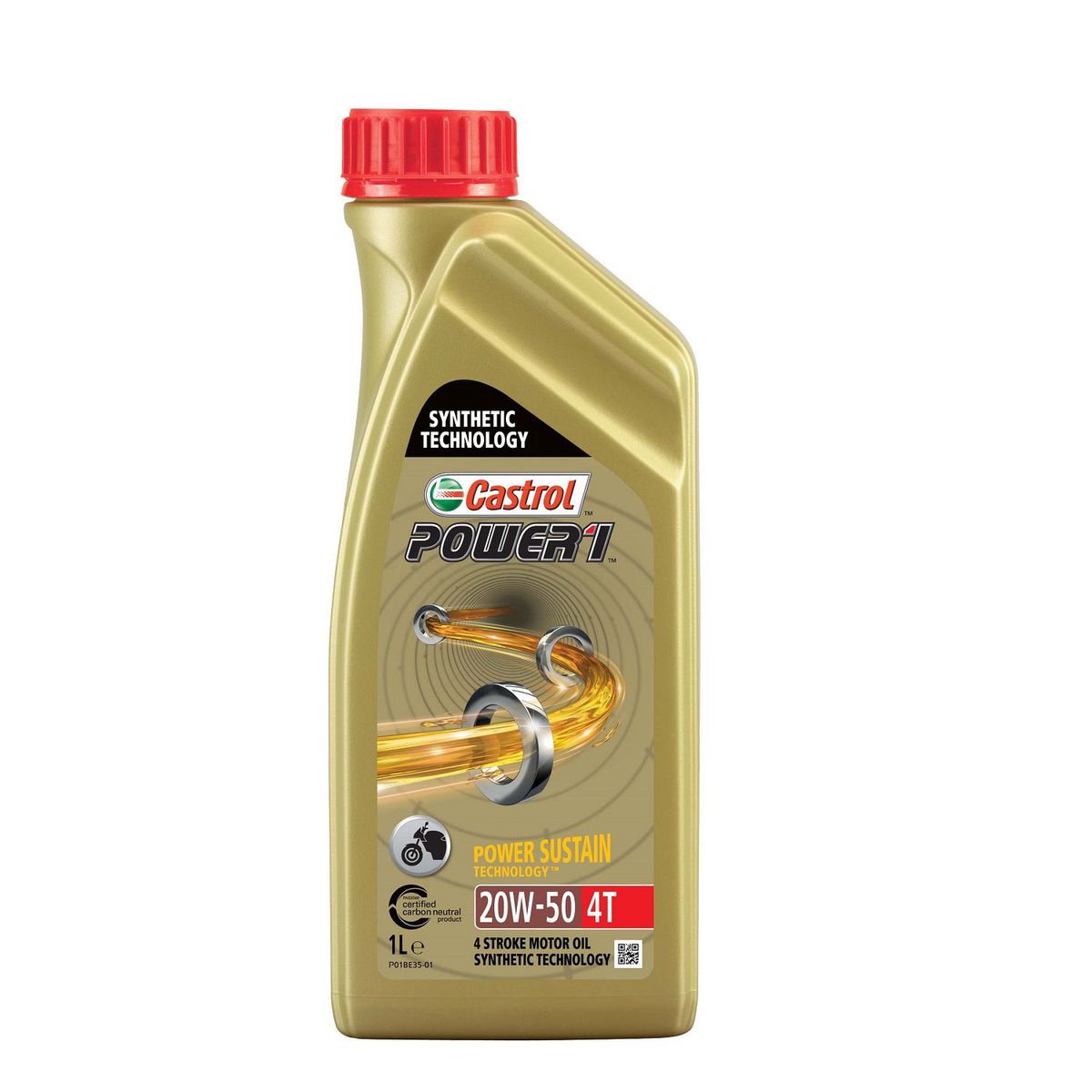 CASTROL - Castrol Power 1 4T 20W-50 - 1L C1