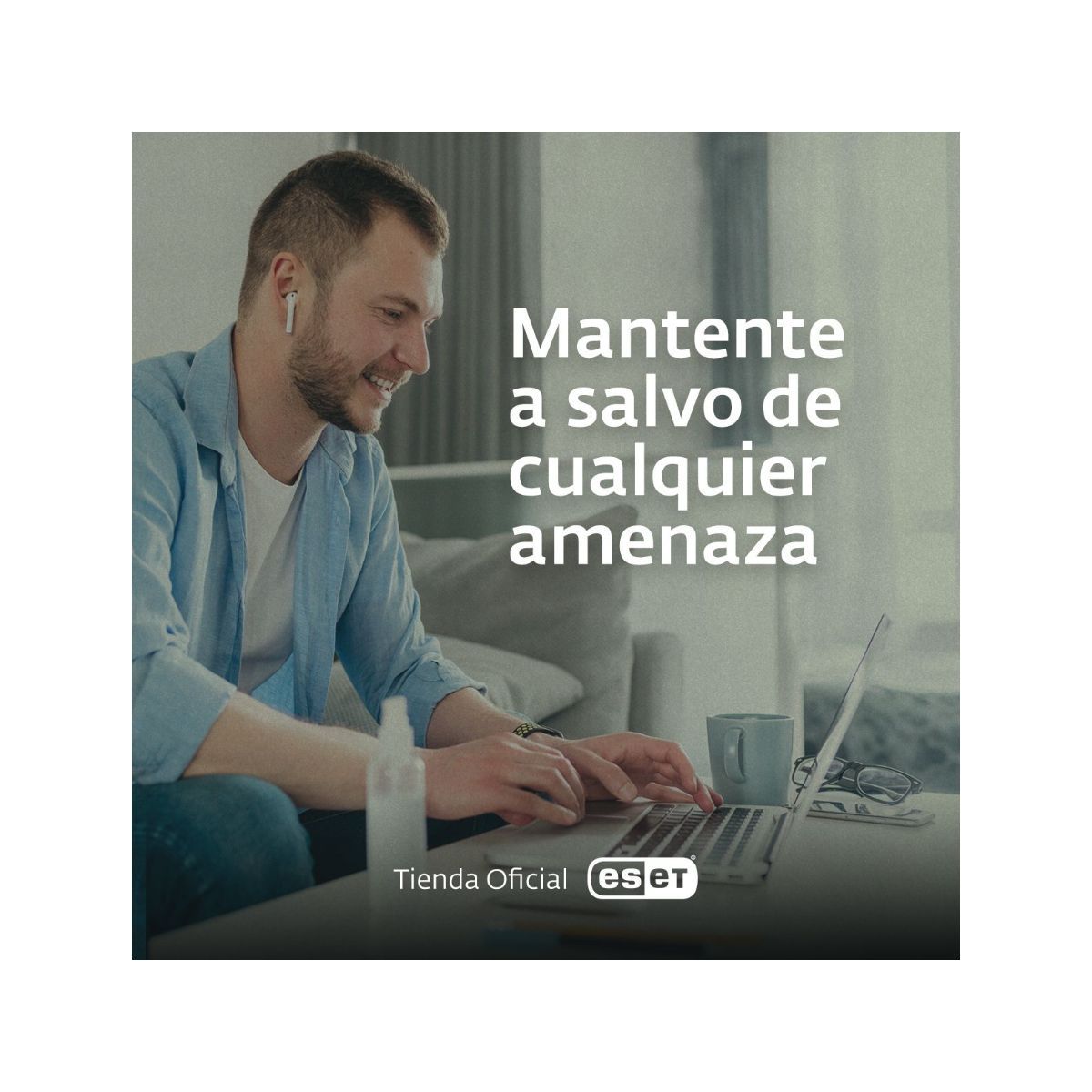 ESET - Licencia de Antivirus ESET NOD32 2023 1 año 1PC