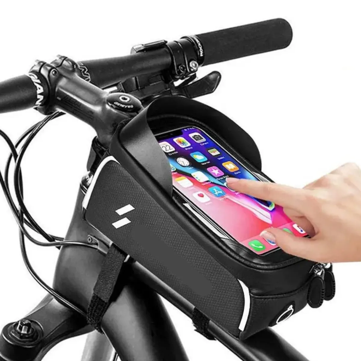 SEISA - Soporte de Celular para Bicicleta Impermeable SEISA ZX-453