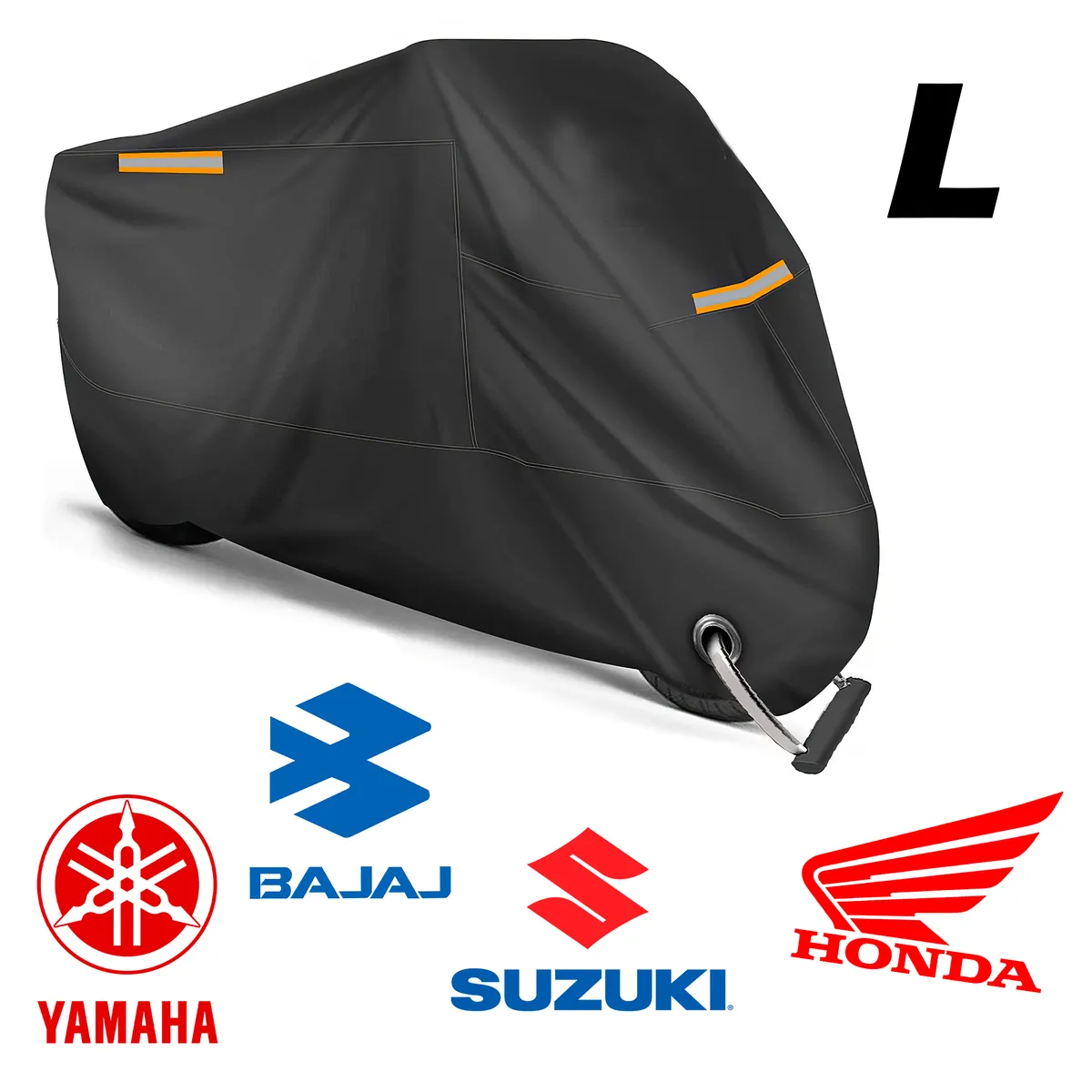 GENERICO - Cobertor de Moto Lineal L Pesada Impermeable