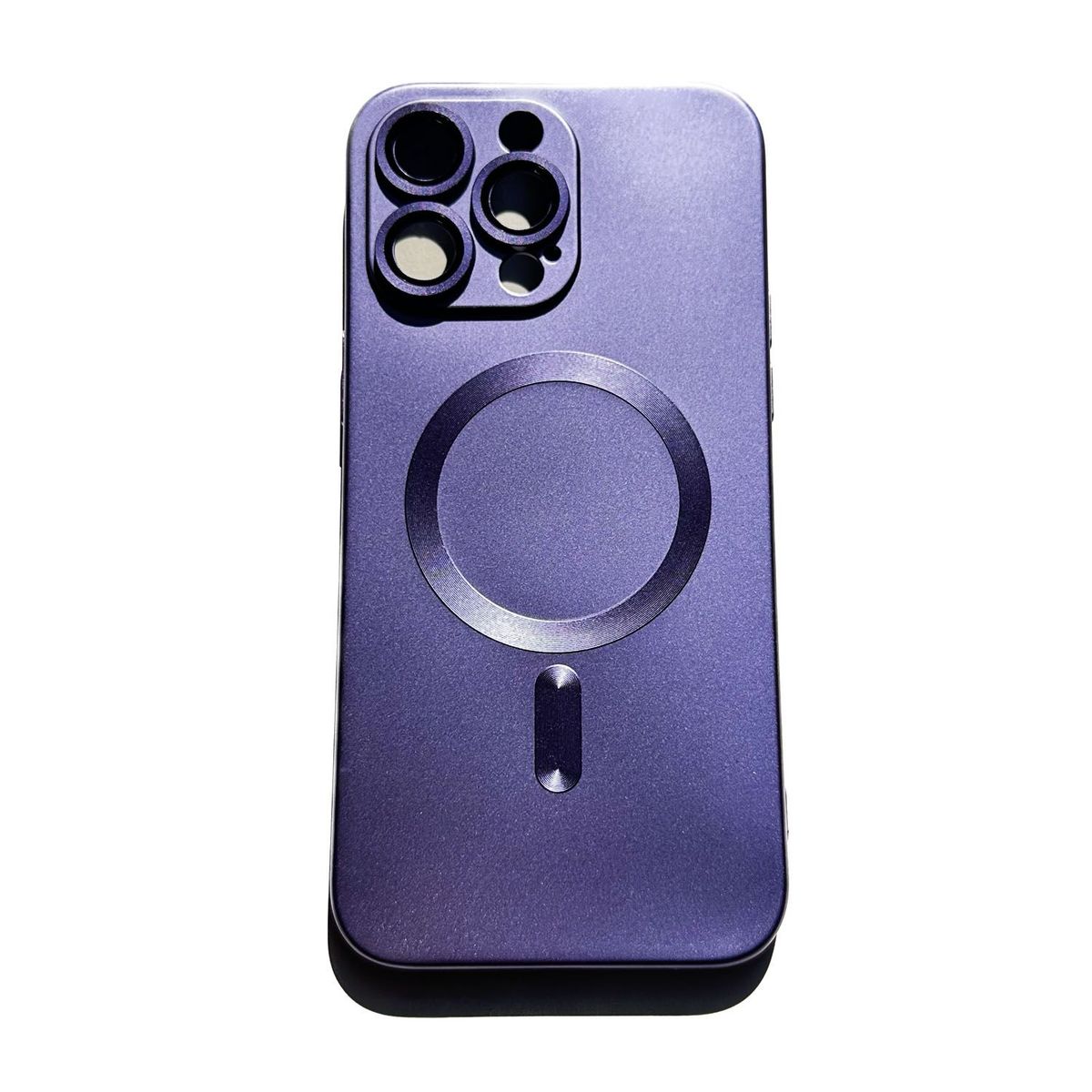 GENERICO - Case Magsafe para iPhone 13 Pro Max Morado
