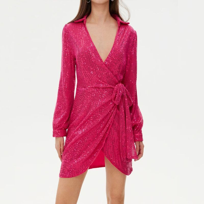 BLWOENS - Vestido de fiesta elegante para mujer