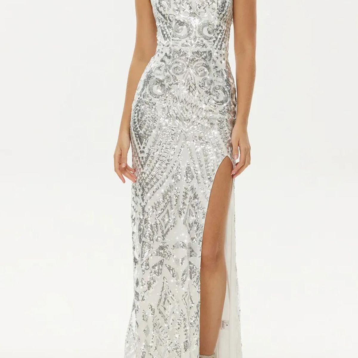 BLWOENS - Vestido de fiesta elegante para mujer