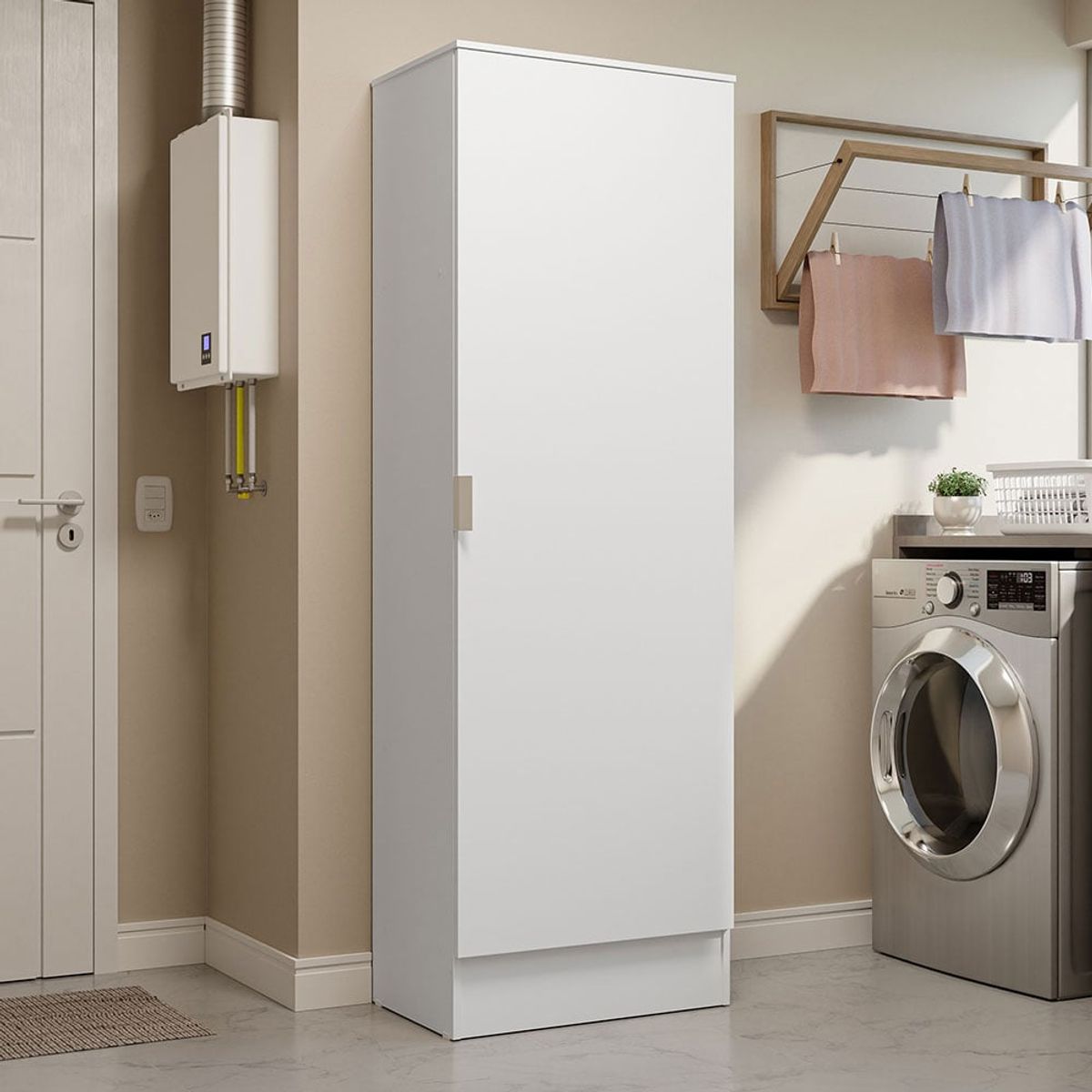 MADESA - Armario Multiuso 1 Puerta 60 cm