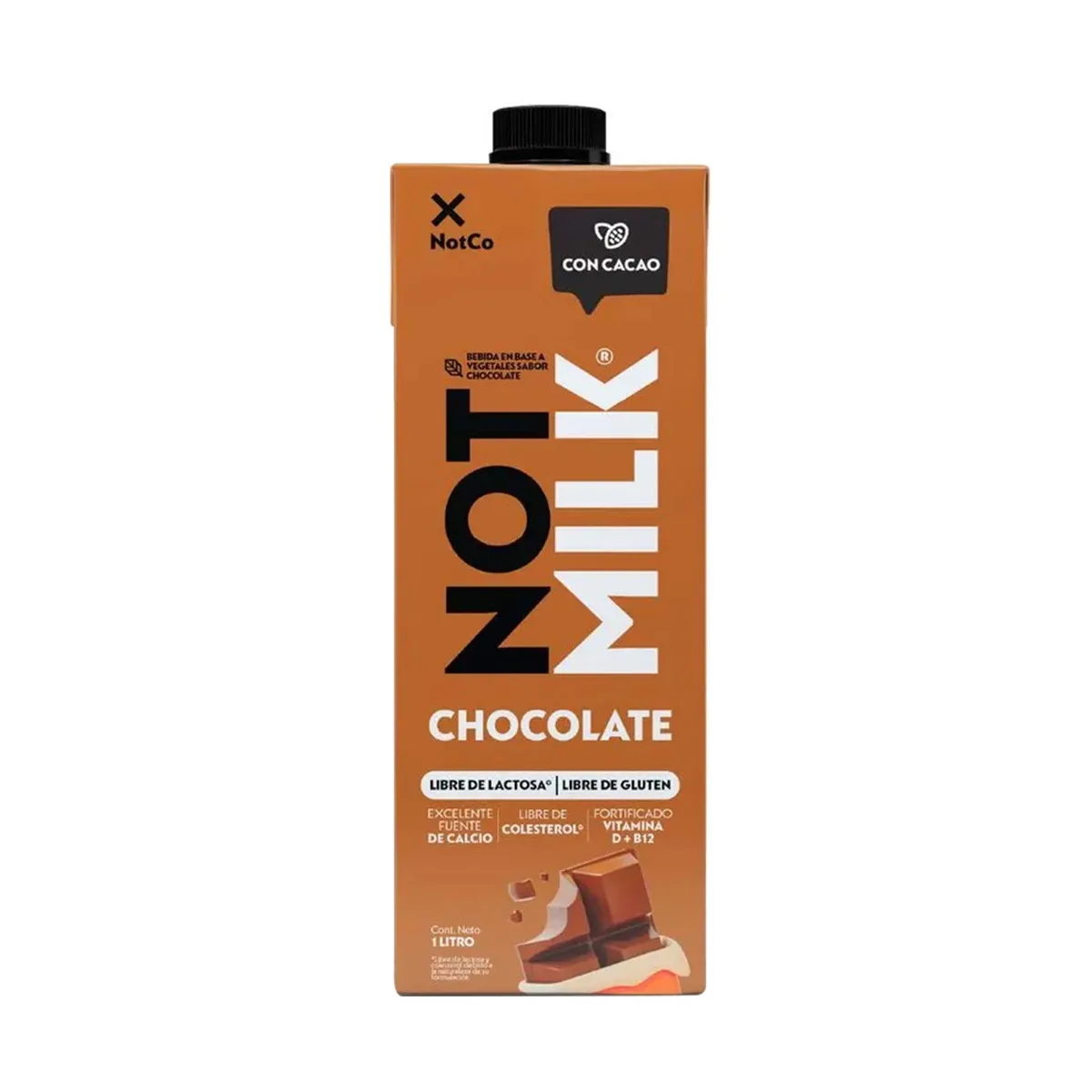 NOTCO - Bebida Vegetal NOT MILK Chocolate Caja 1L