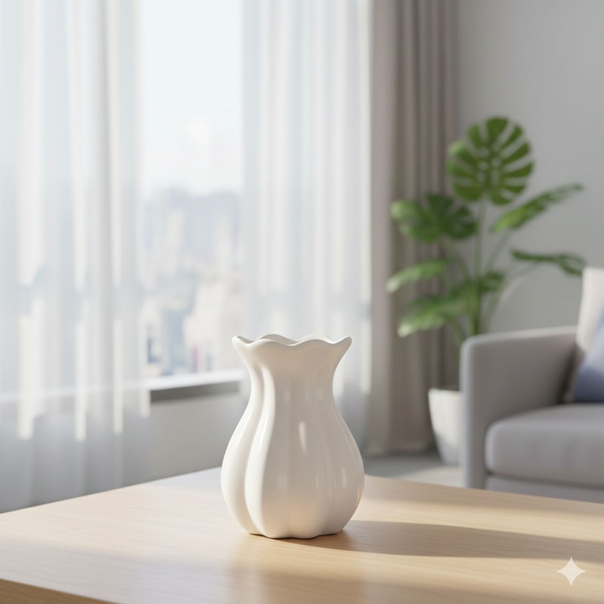 GENERICO - Florero Bloom La Elegancia de las Formas Orgánicas