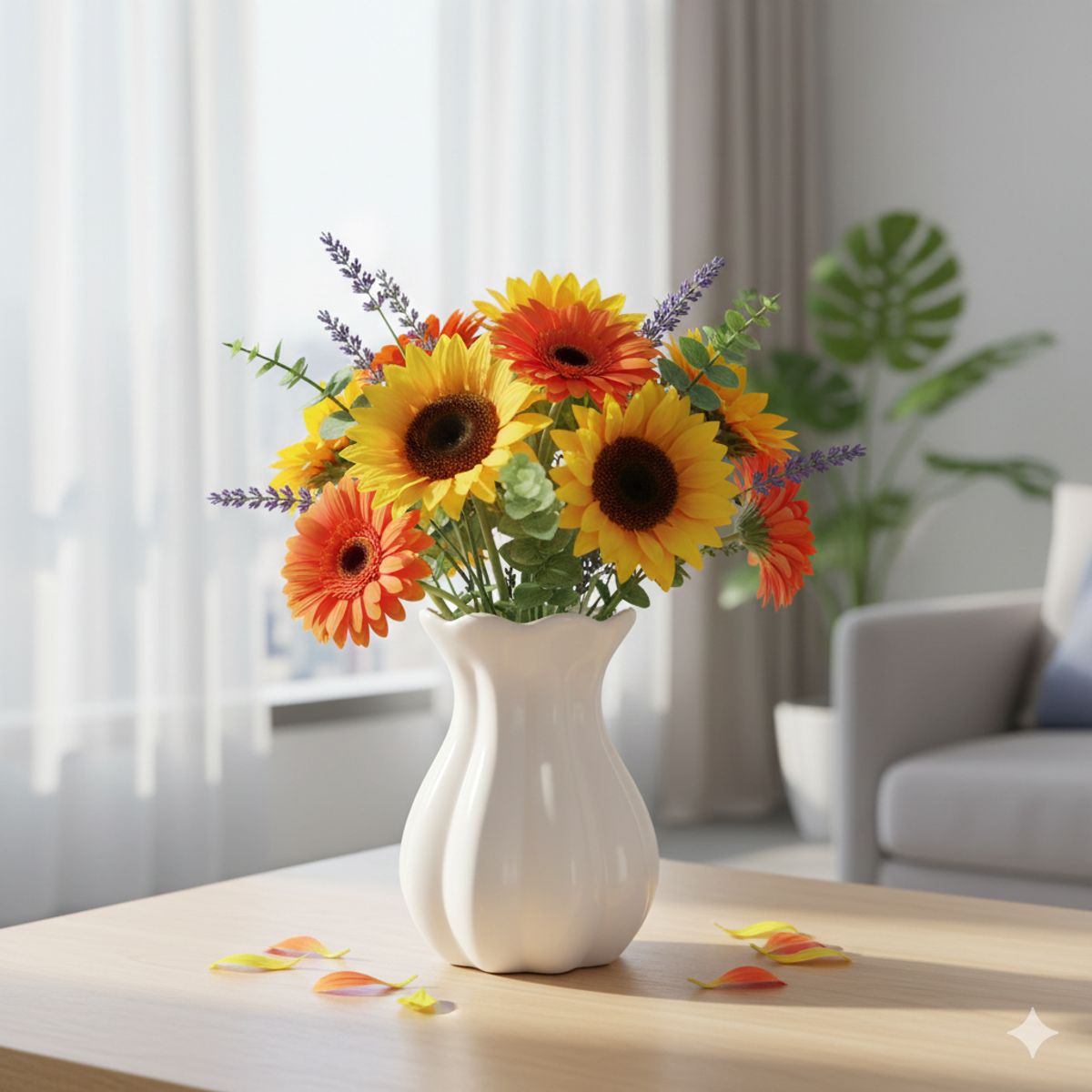 GENERICO - Florero Bloom La Elegancia de las Formas Orgánicas