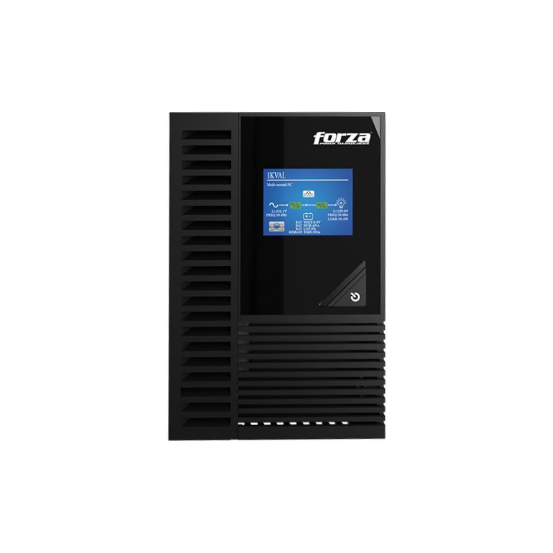 FORZA - UPS en Línea 1000VA/900W, 3 Tomas FDC-1002T - Forza