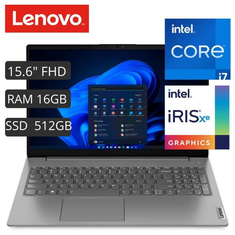LENOVO - LAPTOP LENOVO V15 G4 156 Full HD I7 13VA RAM 16GB DDR4 512GB SSD