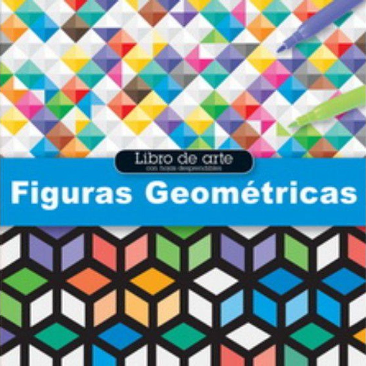 SILVER DOLPHIN - LIBRO DE ARTE: FIGURAS GEOMETRICAS
