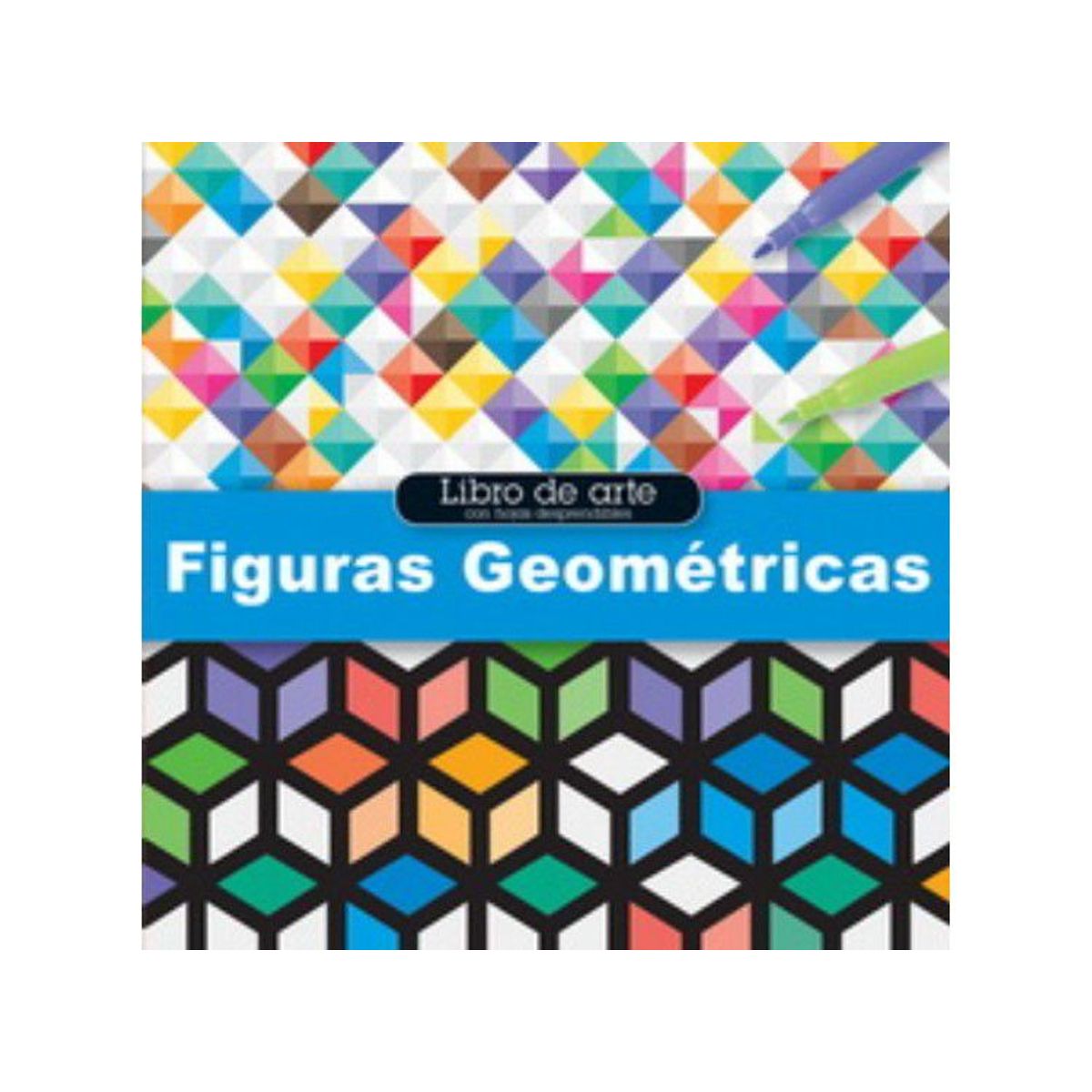 SILVER DOLPHIN - LIBRO DE ARTE: FIGURAS GEOMETRICAS