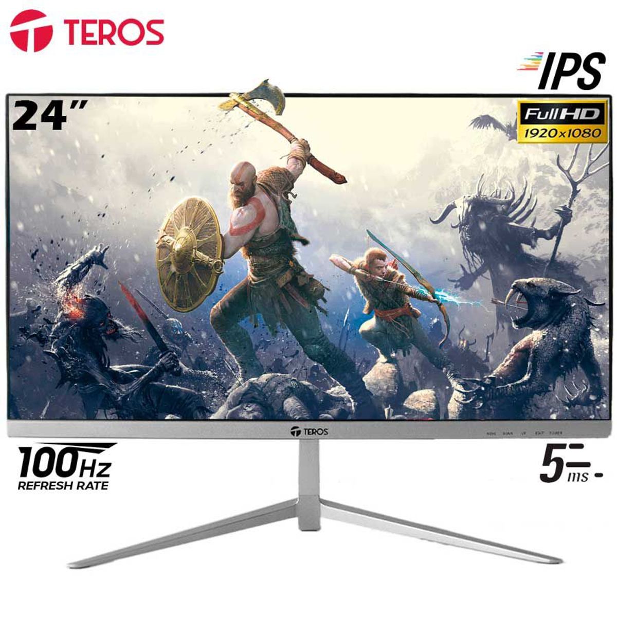 TEROS - Monitor Teros 24 Panel IPS Full HD 1920 x 1280 100HZ 5MS HDMI VGA