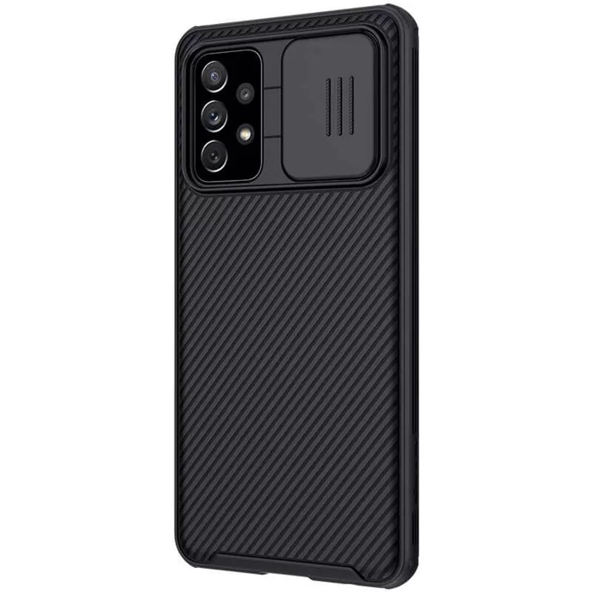 NILLKIN - Funda Nillkin CamShield Pro para Samsung Galaxy A 72 Negro