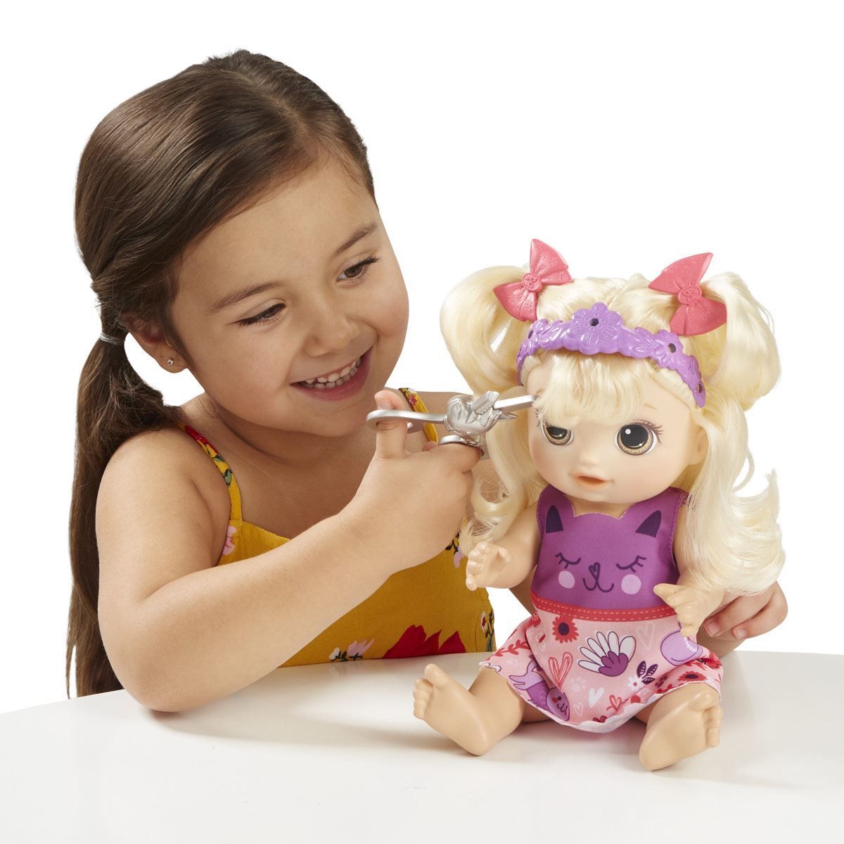 BABY ALIVE - Muñeca Baby Alive Peinados Magicos - Le crece el cabello
