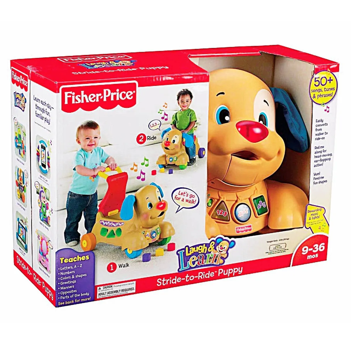 FISHER PRICE - Fisher Price - Perrito Camina Conmigo (Perrito Caminador)