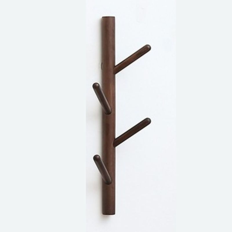 GENERICO - Perchero de pared - Madera Nogal