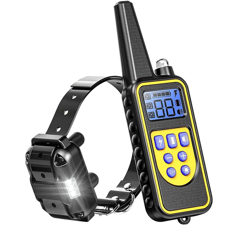 GENERICO - COLLAR DE ADIESTRAMIENTO RECARGABLE USB CONTROL REMOTO
