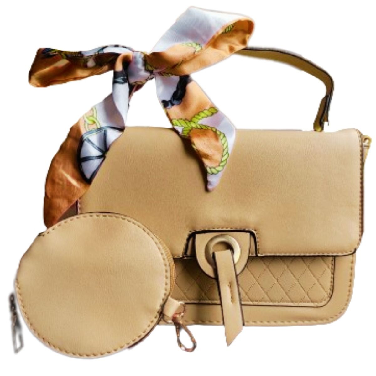 GENERICO - Cartera bolso con monedero cuero PU mujer