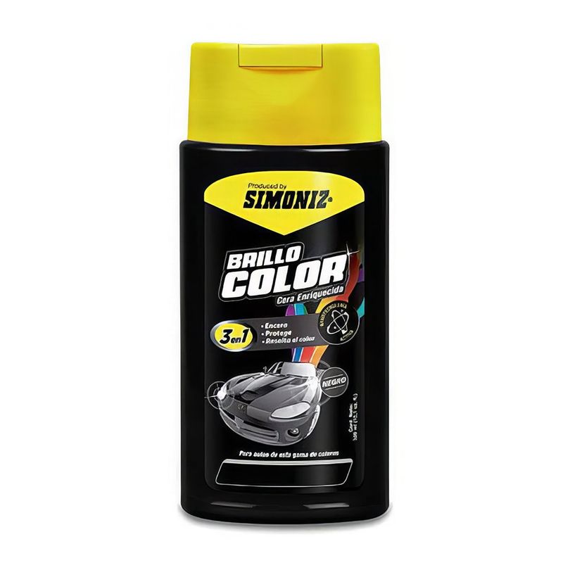 SIMONIZ - Cera Simoniz Liquida 500ml 3en1 Negro