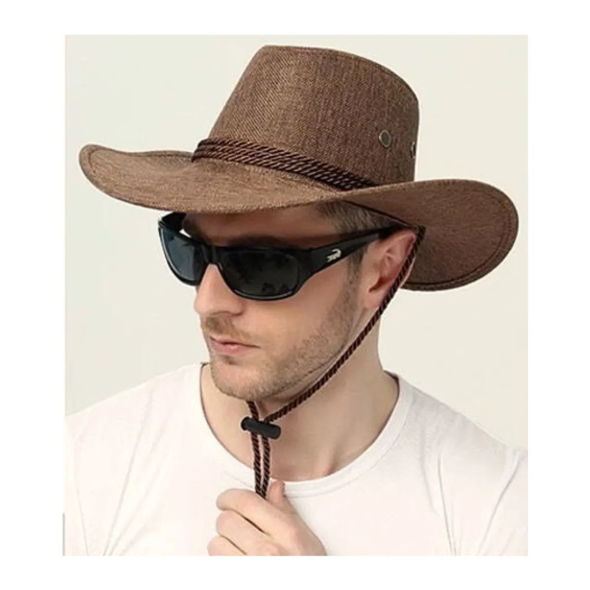 KAST PE - Sombrero Estilo Vaquero Antonio - Marrón