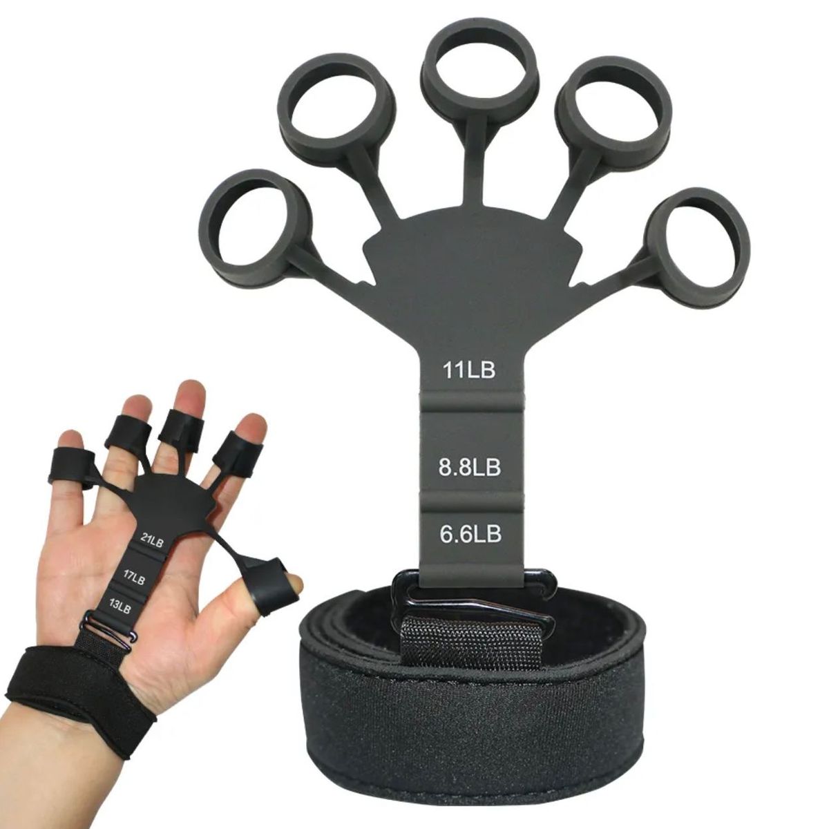 GENERICO - Resistencia Para Dedos 11Lb