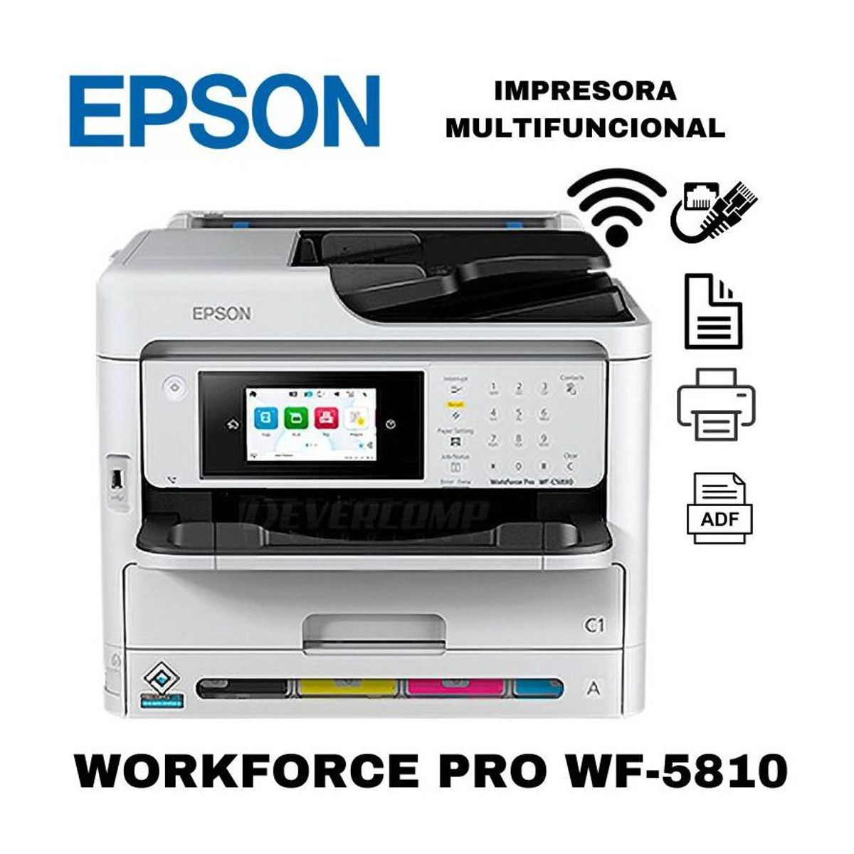 EPSON - Impresora Multifuncional Epson WorkForce Pro WF-C5810