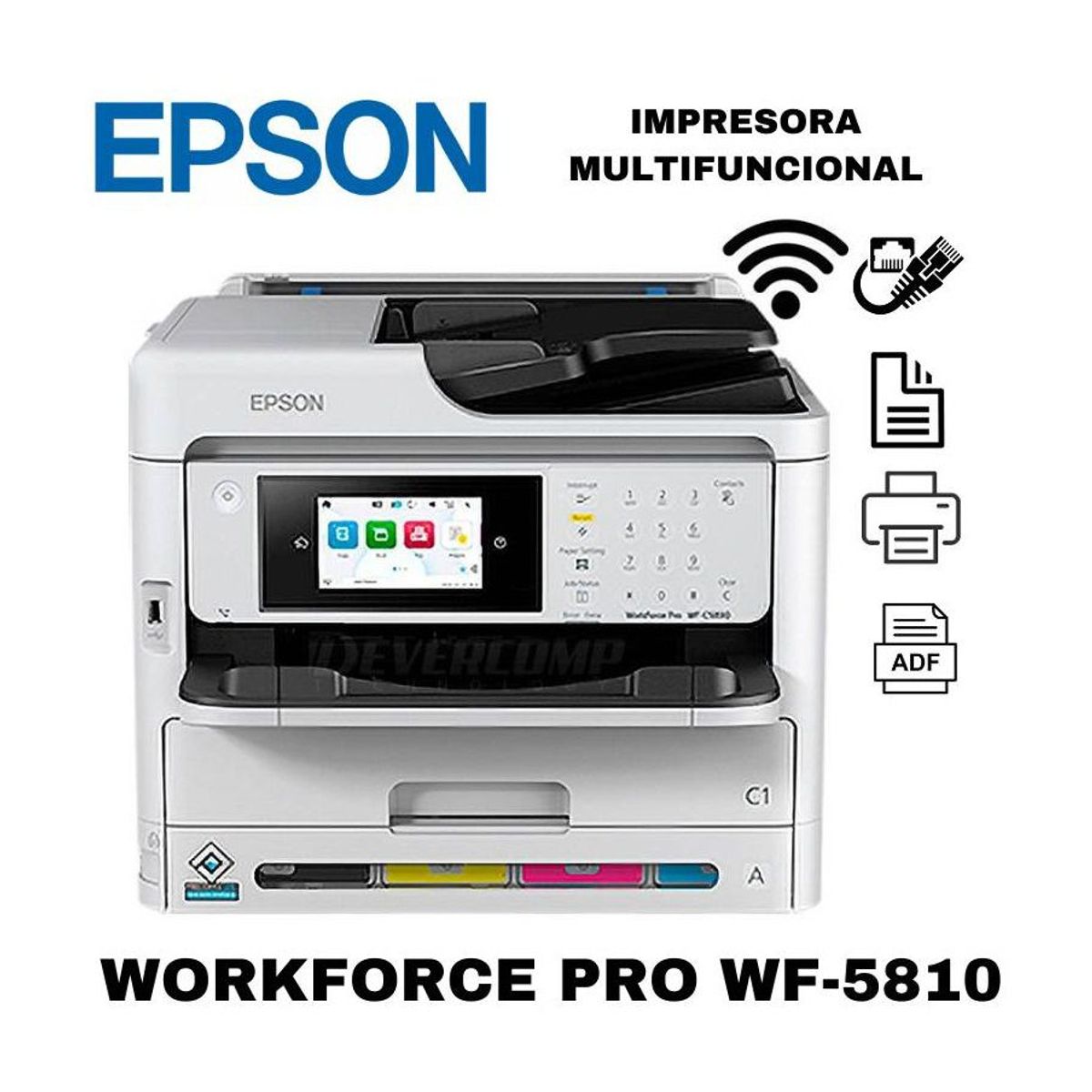 EPSON - Impresora Multifuncional Epson WorkForce Pro WF-C5810