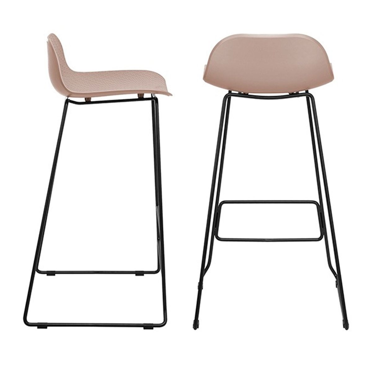 ZIYAZ - Silla Bar Metz  Beige