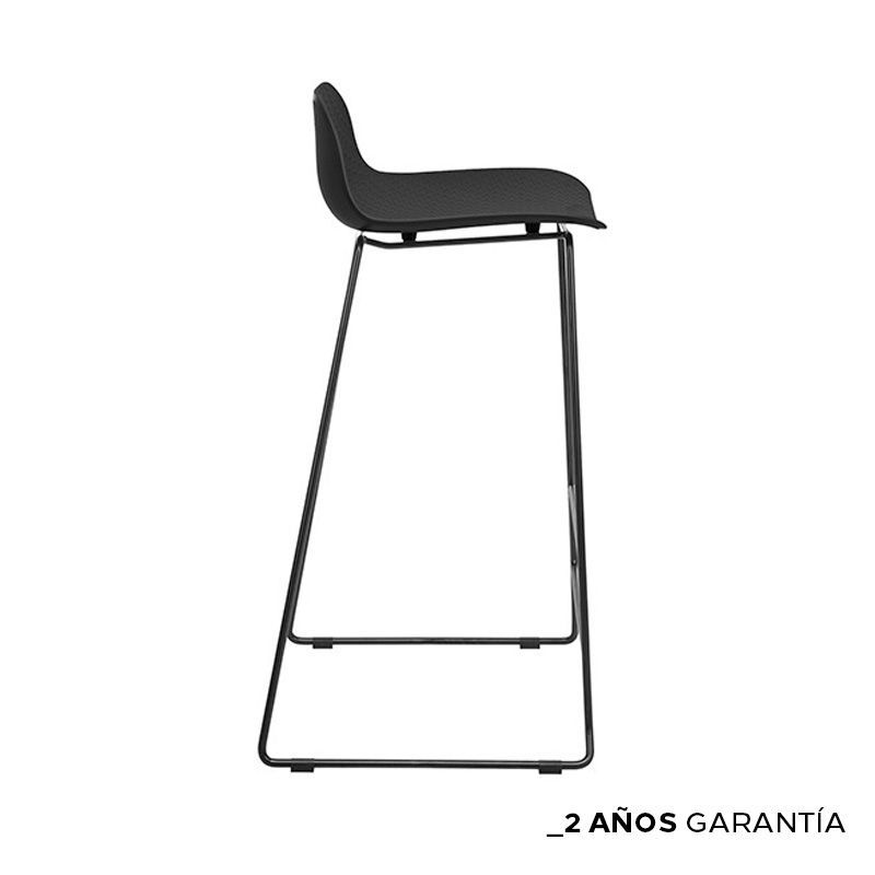 ZIYAZ - Silla Bar Metz  Negro