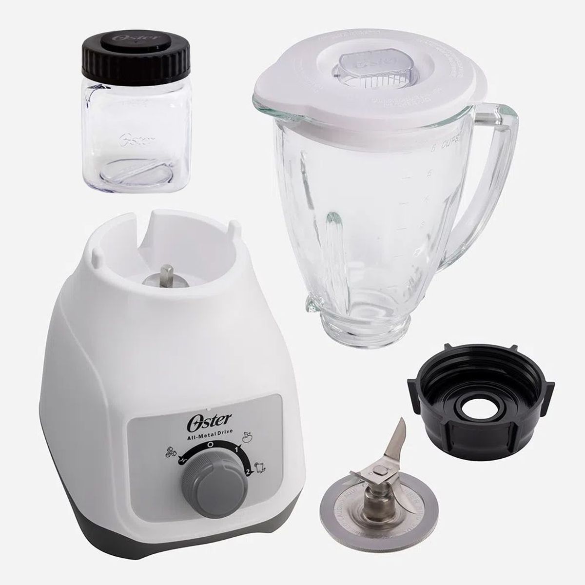 OSTER - Licuadora control de perilla Oster BLSTKAGWRD mas Mini vaso Picatodo