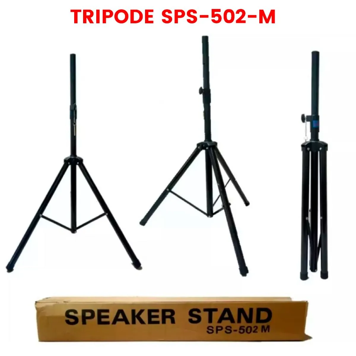 GENERICO - Soporte Tripode para Parlante Antideslizantes Ajustable De 180CM