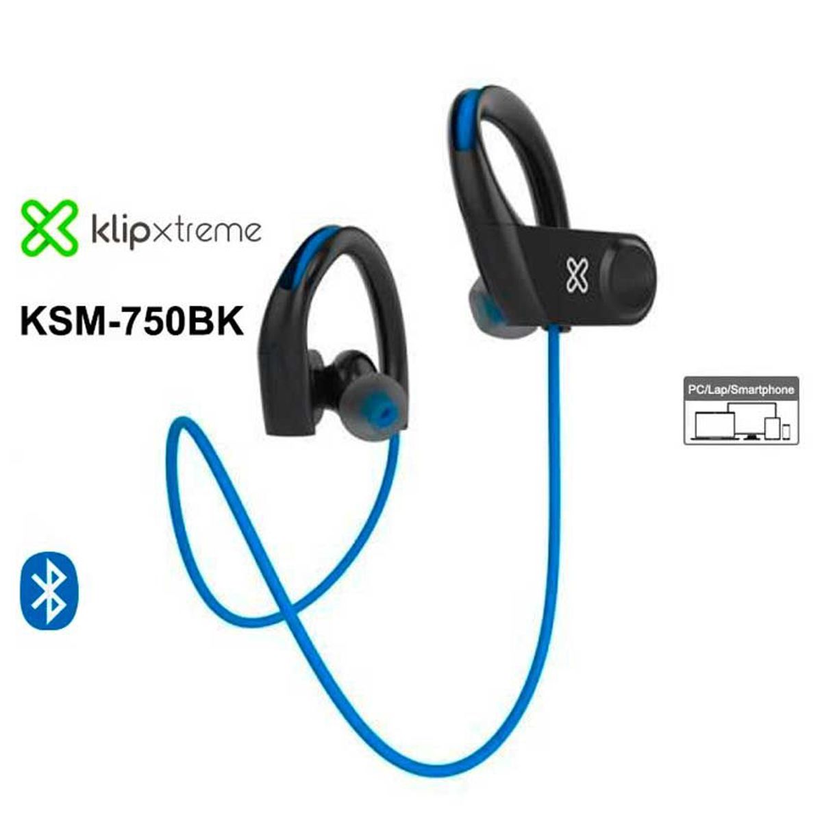 KLIP XTREME - Auricular Bluetooth KLIP XTREME DynamiK KSM-750 - AZUL