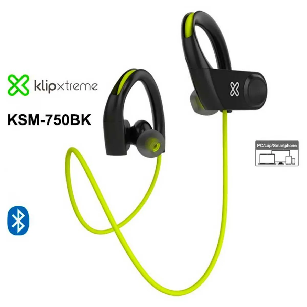 KLIP XTREME - Auricular Bluetooth KLIP XTREME DynamiK KSM-750 - Verde