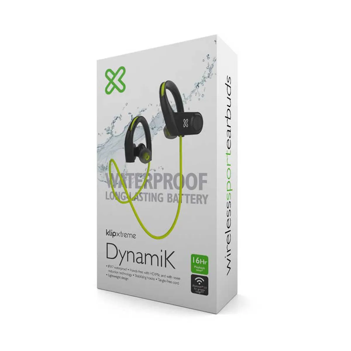 KLIP XTREME - Auricular Bluetooth KLIP XTREME DynamiK KSM-750 - Verde
