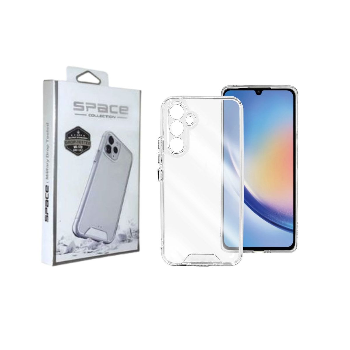 SPACE - Case Space Transparente Samsung A34 5G