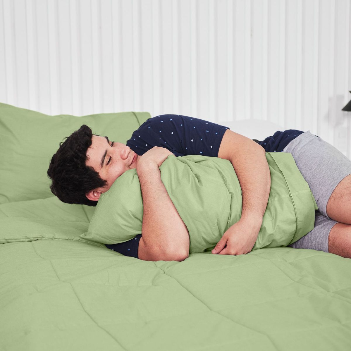 COBITEX HOME - Plumón verde hipoalergénico 2 plz cobitex 100 algodón