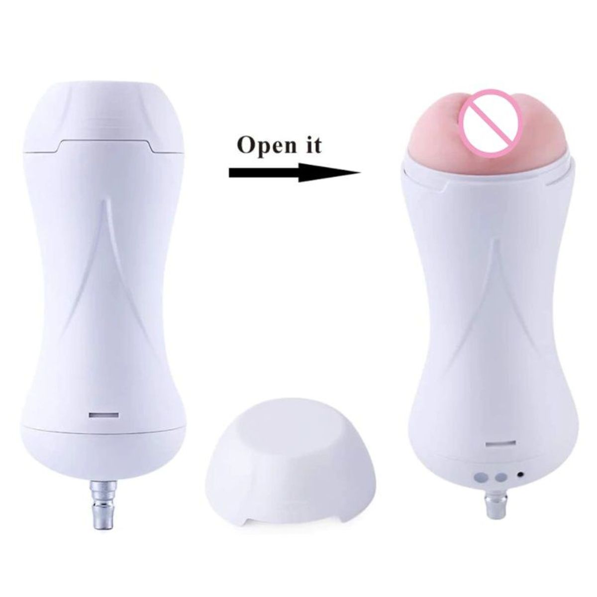 GENERICO - Masturbador Masculino Realista Anal Muñeca Oral