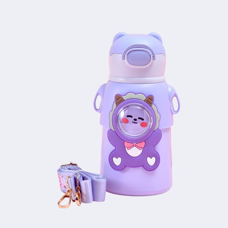 GENERICO - Termo para niños de Acero Inoxidable - Lila