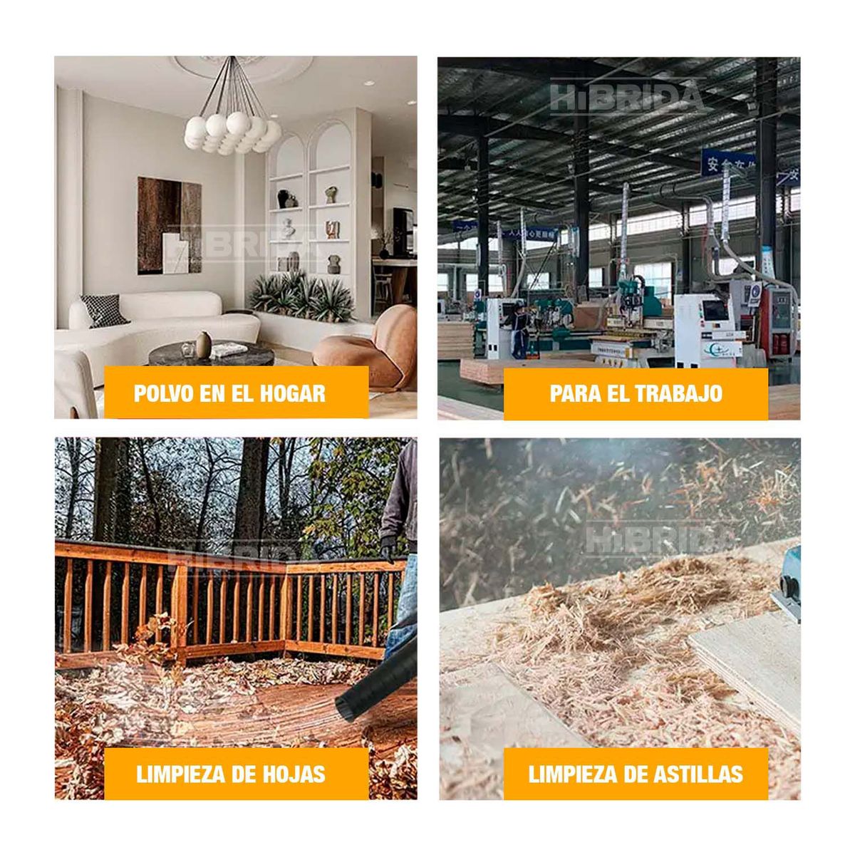 INGCO TOOLS - SOPLADORA INALÁMBRICA LIMPIEZA JARDÍN EXTERIORES AIRE - CABLI203235