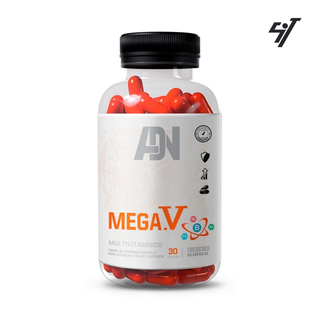 ADN - Multivitaminico Adn Mega V 100 Caps