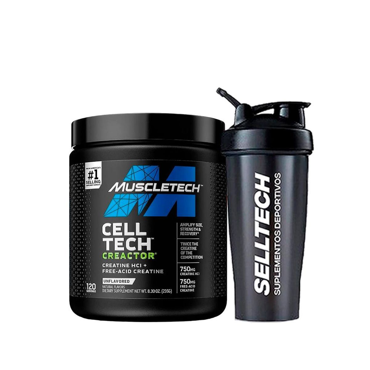 MUSCLETECH - Creatina Muscletech Celltech Creator 20 Serv