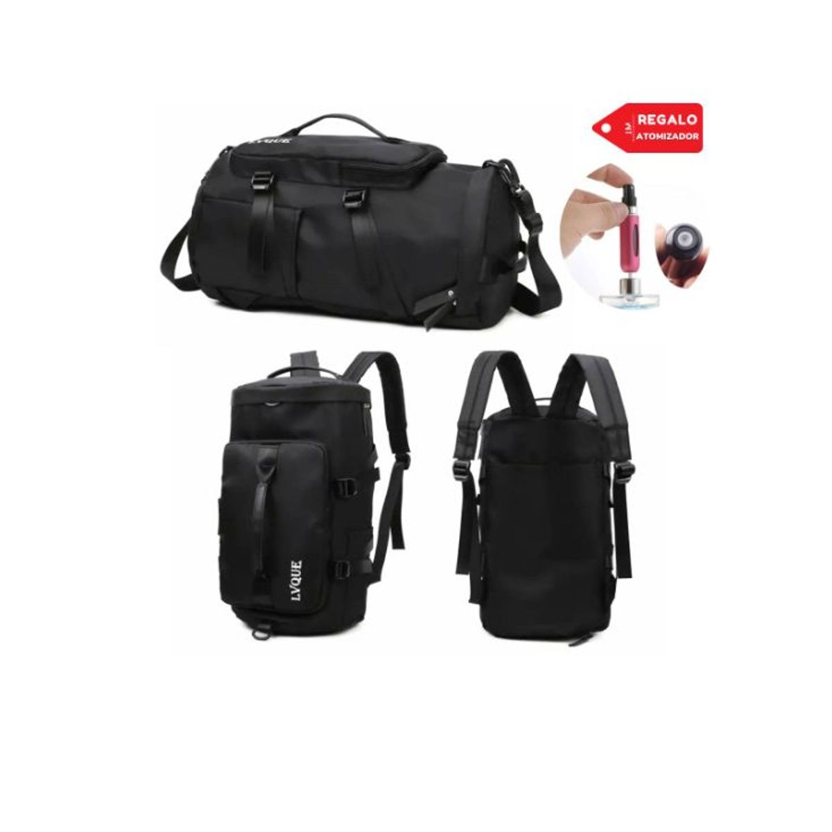 GENERICO - Mochila Bolso de Viaje Multiusos Bolsa de Gimnasio Maleta Deportiva